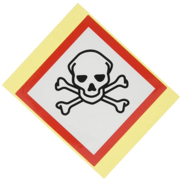 【商品概要】(中)◇一辺/70mm【商品説明】【商品詳細】ブランド：日本緑十字社商品種別：産業・研究開発用品商品名：化学物質関係標識板 GHS-6(中) どくろ 5枚1組 037206製造元：日本緑十字社商品番号：037206【当店からの連絡】