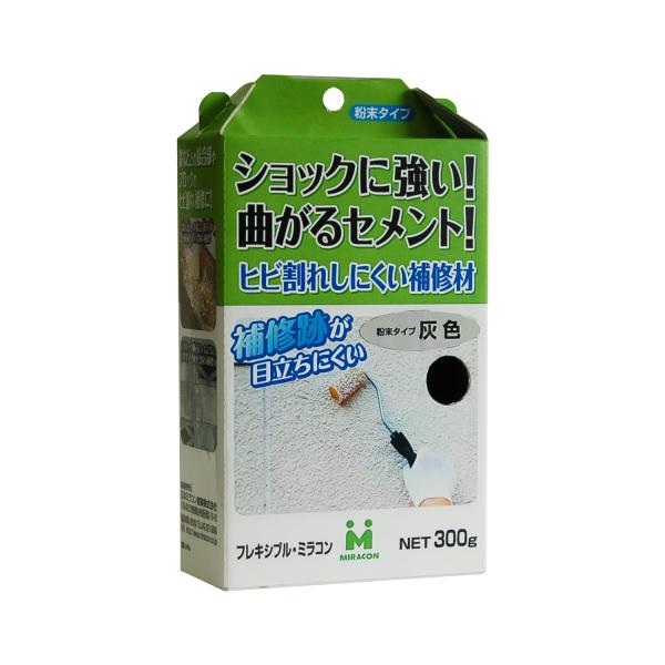 【商品概要】用途:外壁ヒビ割れ補修施工可能面積:1紛体(300g)で巾約6cm長さ約6m補修可能表面塗装:水性塗料・・・可、油性塗料・・・不可硬化時間:約12時間(冬:約24時間) ※5℃以下での使用は避けてください。成分:ポルトランドセメ...