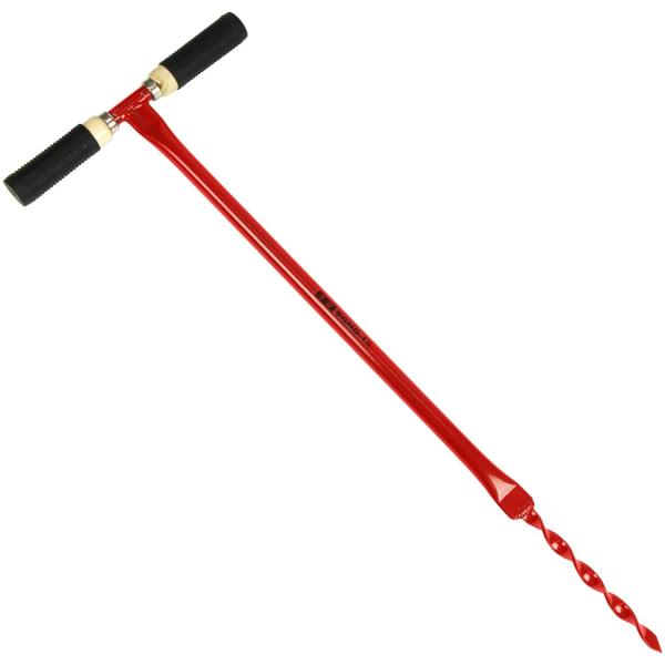 【商品概要】全長:810mm支柱サイズ:15mm材質(本体):鉄材質(刃部):刃物鋼材質(ハンドル部):木・ゴム【商品説明】【商品詳細】ブランド：千吉商品種別：DIY・工具・ガーデン商品名：千吉 穴掘り機 支柱用 15mm SGHD-15製...