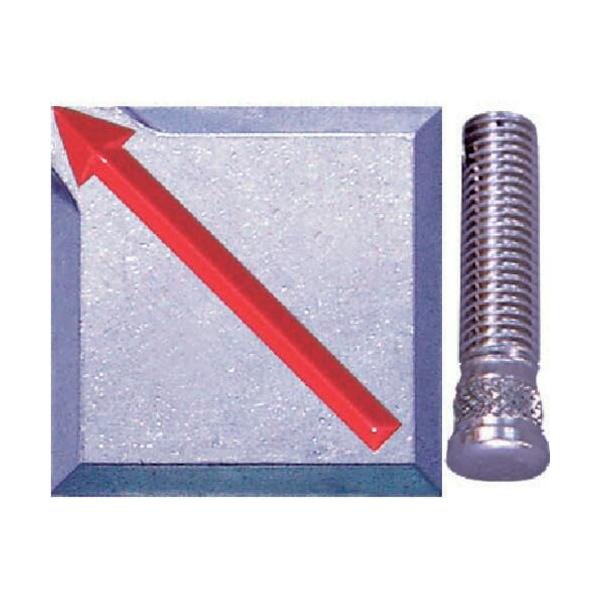 【商品概要】●土地境界の標示用のアルミ合金製標示板です。●埋込用。●ボルト付。●土地境界の標示に使用。●寸法(mm):5×5×1●質量(g):28●アルミ●埋込ボルト●別途運賃【商品説明】【商品詳細】ブランド：STS商品種別：産業・研究開発...