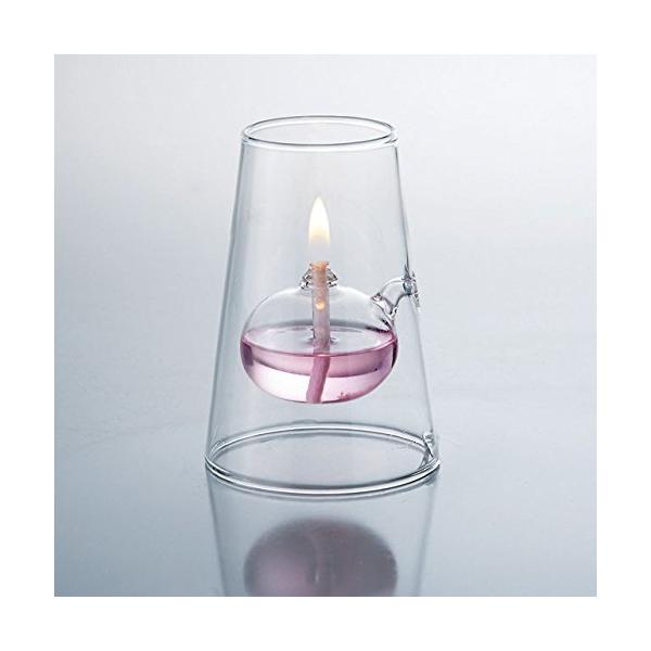 【商品概要】サイズ／φ85×H120mm燃焼時間／8時間素材・成分／ガラス生産地／中国注意事項：オイル（レインボーオイル）は別売です。【商品説明】◆人気のガラスボールタイプのオイルランプに新商品が登場しました。真ん中にぽかりと浮いた球形のラ...