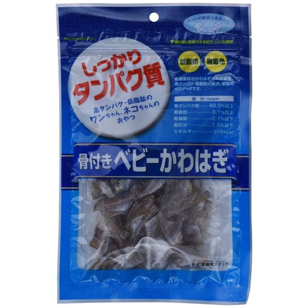 【商品概要】本体サイズ (幅X奥行X高さ) :17×3×26cm本体重量:95g原産国:日本【商品説明】【商品詳細】ブランド：ジャパンプレミアム商品種別：ペット用品商品名：アスク (Asuku) 骨付きベビーかわはぎ 80g製造元：アスク商...