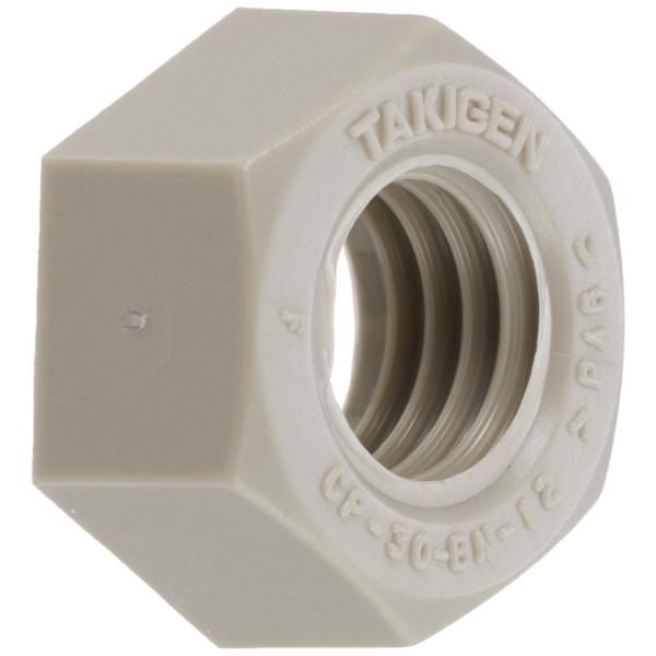 【商品概要】入数:1個W1(mm):19W2(mm):22H(mm):10M:12質量(g):1.8プラスチックボルトキャップ(CP-30-BC)のナットとして使用できます。材質:ポリアミド6(PA6)キュービクルの吊りボルト用穴隠し【商品...