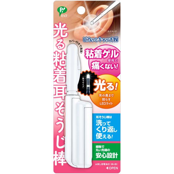 【商品概要】商品サイズ (幅×奥行×高さ):7.0×2.3×18.0cm原産国:本体 中国 / 耳そうじ棒、カバー 日本内容量:1個材質:耳そうじ棒 スチレン系エラストマー、ポリカーボネート / 本体 ABS樹脂 / カバー ポリプロピレン...