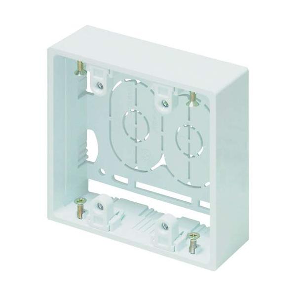 【商品概要】色:ホワイト幅(mm):120.5厚さ(mm):39長さ(mm):120.5電気用品安全法対象品(PSE)【商品説明】【商品詳細】ブランド：マサル工業商品種別：DIY・工具・ガーデン商品名：マサル ニュー・エフモール付属品 露出...