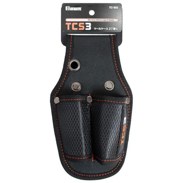 【商品概要】材質：本体/ポリエステル+EVA縁取り：PPハトメ鋲：スチール【商品説明】【商品詳細】ブランド：ビッグマン(Bigman)商品種別：DIY・工具・ガーデン商品名：ビッグマン(Bigman) ツールケース 2丁差 TC-302製造...