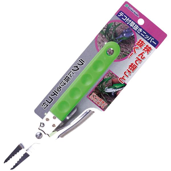 【商品概要】挟んで根ごと抜く!!テコの原理で楽に抜けます!!材質;金属部/ステンレス特殊鋼 ハンドル部/ポリプロピレン【商品説明】【商品詳細】ブランド：イシグロ(Ishiguro)商品種別：DIY・工具・ガーデン商品名：石黒金属 テコ付草抜...