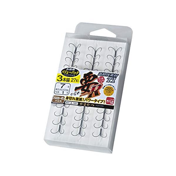 【商品概要】入数:27組入ナノスムースコート号数:7号ハリス:1号【商品説明】【商品詳細】ブランド：Gamakatsu(がまかつ)商品種別：スポーツ＆アウトドア商品名：がまかつ バリューパック T1 要R 3本錨 A-181 7-1製造元：...
