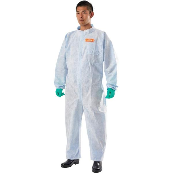 【商品概要】色：サックス外径(mm)：50表示内容：開/OPEN色：赤両面表示【商品説明】【商品詳細】ブランド：東レ機能製品事業部(Toray)商品種別：ツナギ商品名：東レ LIVMOA[[R下]]3500 保護服(つなぎ)高通気+油対策タ...