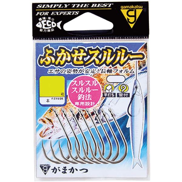 【商品概要】号数:20号入数:6本【商品説明】【商品詳細】ブランド：Gamakatsu(がまかつ)商品種別：フック・針商品名：がまかつ ふかせスルルー NSB 68767 20号製造元：がまかつ(Gamakatsu)商品内容：20号【当店か...