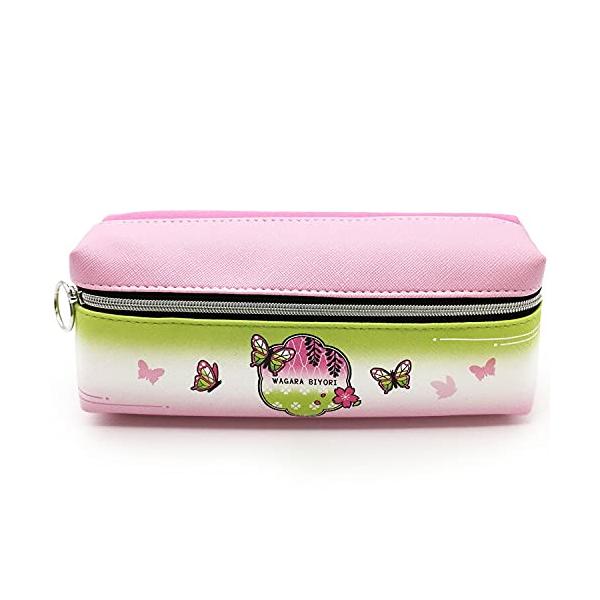 【商品概要】【商品説明】【商品詳細】ブランド：（株）クーリア商品種別：ペンケース商品名：クーリア 和柄びより スマート2ポケットペンポーチ 枠 もも 和雑貨 [630134]商品内容：ワンサイズ【当店からの連絡】