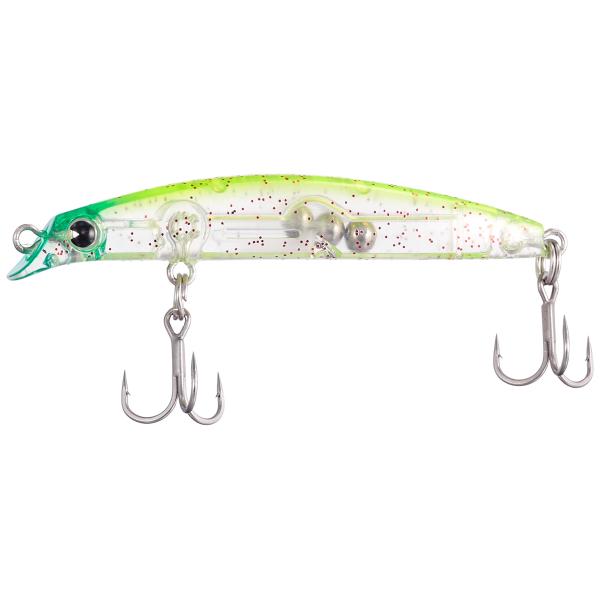 【商品概要】全長:50mm / 重量:1.7gタイプ:シンキング / アクション:ウォブンロール / レンジ:20-50cmフック:#16 / リング:#1カラー: #SKS50-010 ライムレッドペッパーおすすめ対象魚:メバル / 推奨...