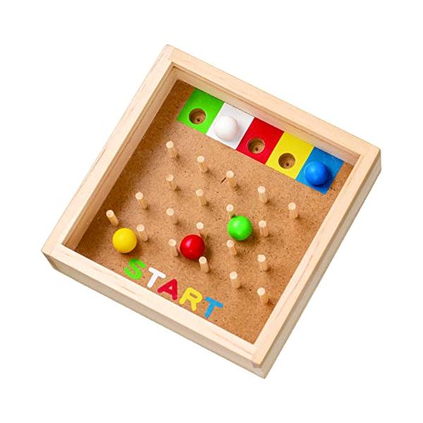 【商品概要】手のひらサイズのお手軽木製玩具【商品説明】【商品詳細】ブランド：平和工業(Heiwa Kougyou)商品種別：おもちゃ商品名：MOCCO ゴール GA-13製造元：平和工業商品番号：GA-13発売日：2021年12月16日【当...