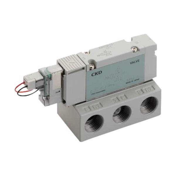 【商品概要】●接続口径：Rc3/8●電源(V)：DC24●使用流体：空気●音速コンダクタンス(C［dm［［の３乗］］/(S・bar)］)：4.3【商品説明】【商品詳細】ブランド：シーケーディ(CKD)商品種別：メンテナンス用品・水栓工具商品...