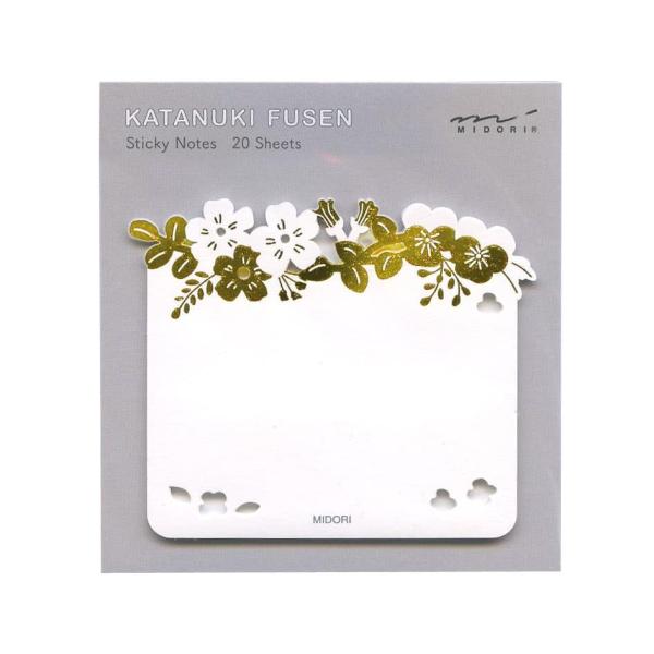 【商品概要】品番：19083006【商品説明】精巧な型抜き加工を施し、細部にこだわったおしゃれな付せんです。贈り物や仕事での伝言など、日常のちょっとしたシーンに添えれば素敵なメッセージとして活躍します。手帳やノートから型抜き部分をのぞかせる...