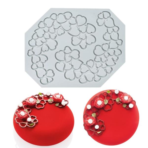 【商品概要】【安全】高品質の100％食品グレードのシリコン製。【広く使われている】ムースケーキ、ゼリー、惣菜、チョコレート、角氷、手作り石鹸などに最適です。お菓子作り好きの方へのプレゼントにも最適です。【耐熱性】-40?230℃の温度で安全...