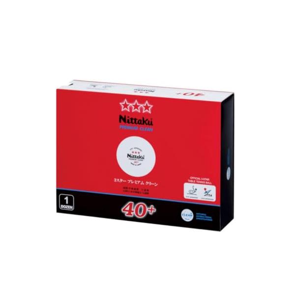 【商品概要】素材：プラスチックカラー：ホワイトサイズ：40mm原産国：日本【商品説明】【商品詳細】ブランド：ニッタク(Nittaku)商品種別：スポーツ＆アウトドア商品名：ニッタク(Nittaku) 卓球 ボール 3スター プレミアム クリ...