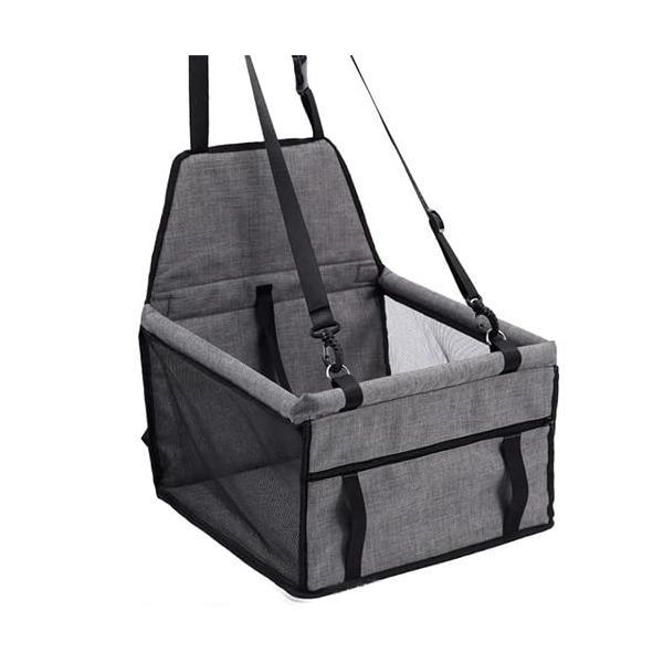 【商品概要】ペットと一緒にドライブが楽しめる、ペット用ドライブボックス。座席固定ベルトが付いているので、安定してドライブが出来ます。ボックスの中には、リードと繋ぐベルト付き。サイドに入れるサポートパイプ付きで、前面にはサポートプレートが入っ...