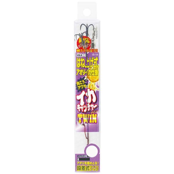 【商品概要】サイズ:Lカラー:黒入数:1組ナイロンハリス3号:80cm「イカワンタッチ背カン」採用【商品説明】【商品詳細】ブランド：カツイチ(KATSUICHI)商品種別：スポーツ＆アウトドア商品名：カツイチ(Katsuichi) IKAク...