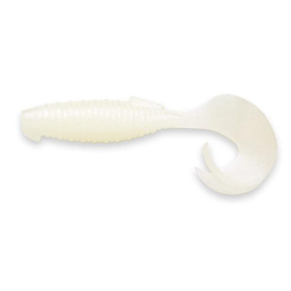 【商品概要】入数:7本全長:4インチ / 自重:約6.2gカラー: 024 シルバーパールグロー (イカフレーバー無配合)推奨フックサイズ: オフセットフック(ワイドギャップ) #1/0 〜 #2/0 , 変形・クセ防止ファクトリーロック採...