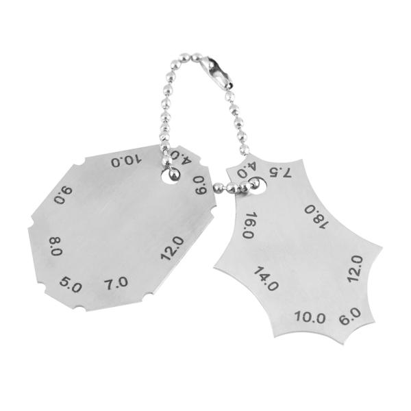 【商品概要】高品質のステンレス鋼で作られたこのフィレット溶接ジョイントゲージは、耐久性があり、傷が付きにくいですツーピースゲージは、ラジアス定規型の溶接レッグゲージとスロートデプスゲージを組み合わせたものですゲージの表面は、耐摩耗性があり、...