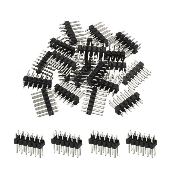 【商品概要】ピンはそのジョイントの1つです。電子、電気機器、機器の回路基板に広く使用されています。メスコネクタ、端子などのコネクタとペアリングすることができます。全体的なサイズ：15 x 5 x 11.5mm(L*W*H)；ピン長さ：5.8...