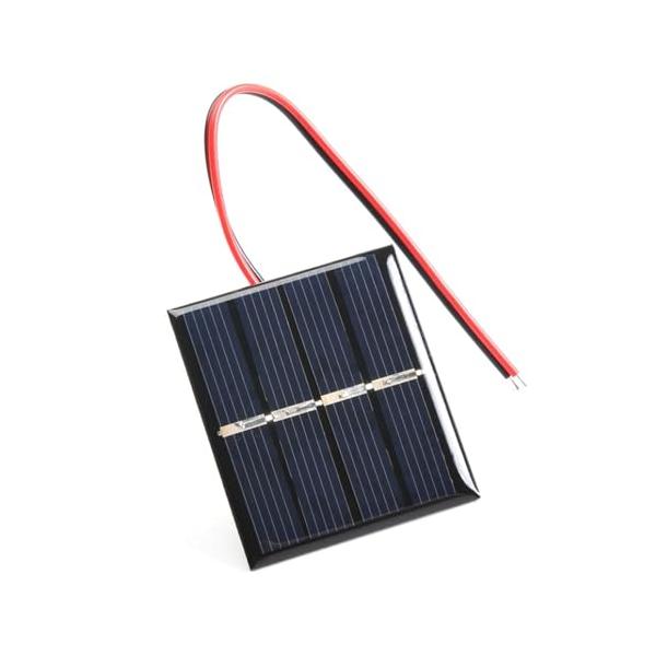 【商品概要】【携帯できるデザイン】ソーラーパネルの幅は48.5mm、長さは42.5mmと軽量です。アウトドア、キャンプ、旅行など、いつでもどこでも太陽エネルギーをキャッチして充電できます。【高効率のエネルギー変換】このソーラーパネルは優れた...
