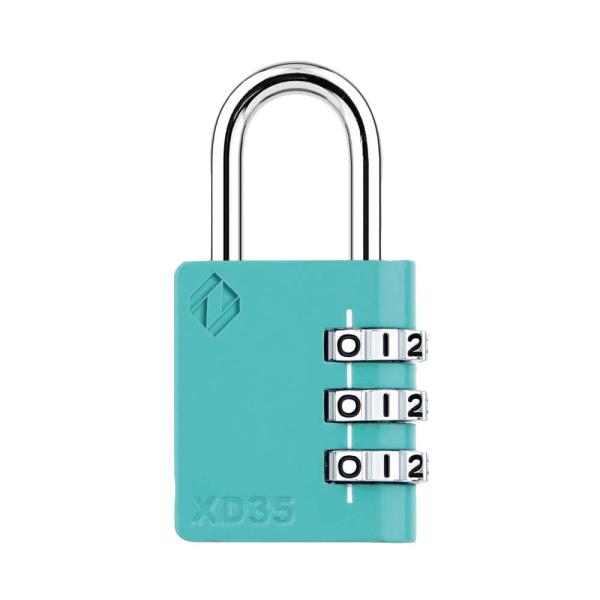 【商品概要】本体サイズ(mm)：W33 X L13 X H62、ツル径(mm)：4.7、クリアランス(mm)：14、質量(g)：67、カラー：ミント材質：亜鉛合金/本体、炭素鋼/ツル、入数：1XDシリーズは、キーを使わず便利な前面整列方式の...