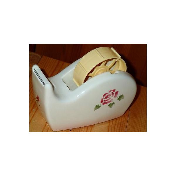 花　マニーローズ　スプレーとテープカッター マニー ローズ陶器 テープカッター【マニーと薔薇の雑貨のアン