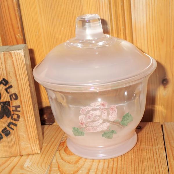 Rose Series マニー ガラス ラ・フロレゾン ボンボニエール（ローズ