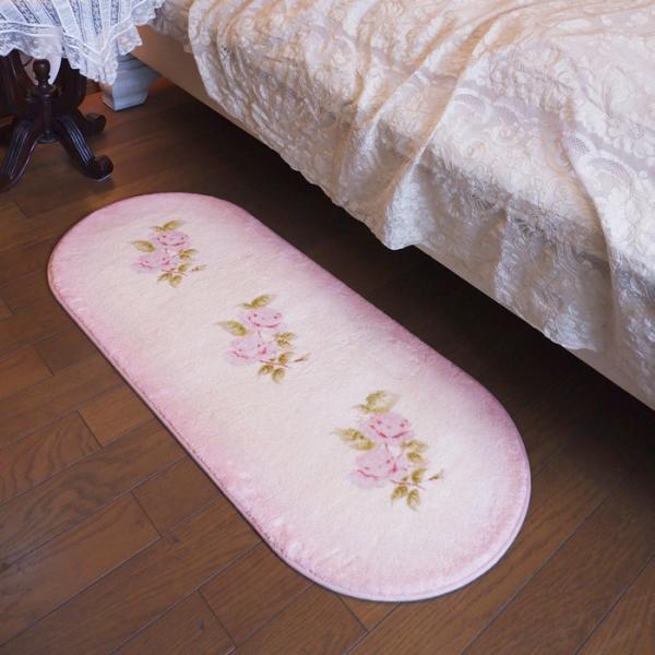 イマン ダイアナローズ ふわふわシャギーマット （ロング） imane