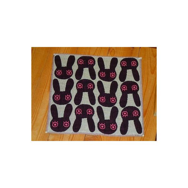 La Merise By Atsuko Matano らむりーず マタノアツコ アリスうさぎ タオルハンカチ ブラック Buyee Buyee Japanese Proxy Service Buy From Japan Bot Online