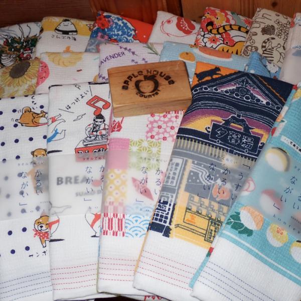 手ぬぐいタオル 布ごよみ タオルてぬぐい　その8（新柄はこちら）　フェイスタオル コンテックス