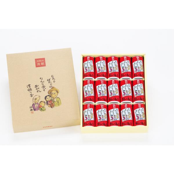 ストレート果汁100%りんごジュース まるっこまんま赤箱 195g缶30本入