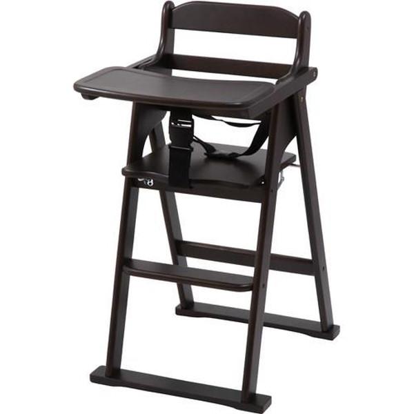 他サイト： 不二貿易 木製折リ畳ミベビーチェアー BR (17333) BHC500 17633 【代引・日時指定・キャンセル不可・北海道沖縄離島配送不可】-お取リ寄せ-の商品画像