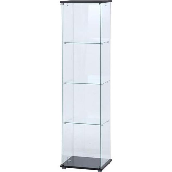 『未開封』 TMG-G130 TMG-G130 98880 不二貿易 ガラスコレクションケース(クリア)4段 TMG-G130 98880