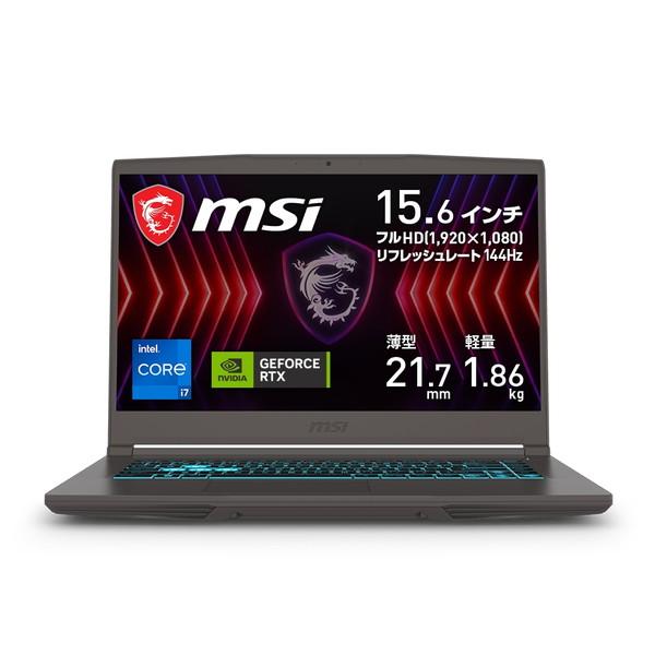 MSI ゲーミングノートPC Thin-15-B12UC-3464JP アプライドモデル 15.6 