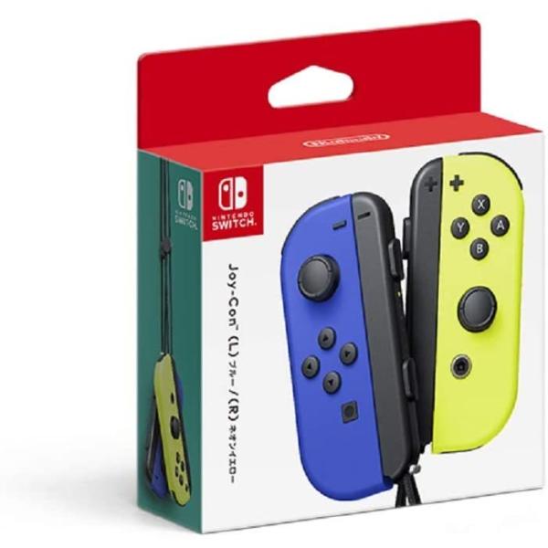 任天堂 Nintendo Joy-Con (L)/(R) HAC-A-JAPAA ブルー/ネオンイエロー コントローラー Nintendo Switch 純正品 6501-4902370544060