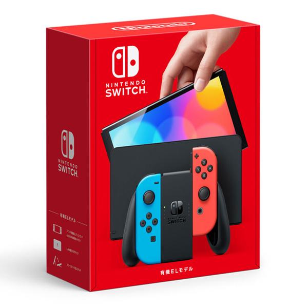 【新品未開封品 国内正規品】任天堂 Nintendo Switch 有機ELモデル HEG-S-KABAA ネオンブルー・ネオンレッド 本体 6501-4902370548501