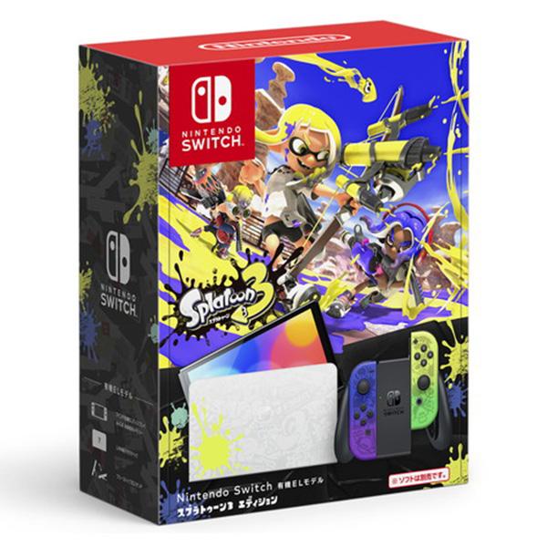 【新品未開封品 国内正規品】Nintendo Switch 有機ELモデル スプラトゥーン3エディション 任天堂 スイッチ 本体  6501-4902370549706