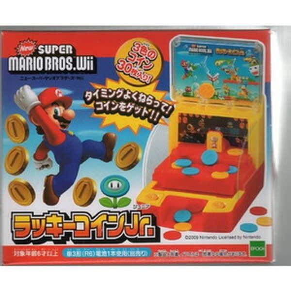 他サイト： NEW スーパーマリオブラザーズ Wii ラッキーコインJr. おもちゃ -取り寄せ- 4905040761057-dsの商品画像