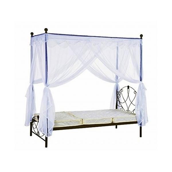 天蓋付 ベッド セレスティア セミダブル 姫 アンティーク プリンセス Waribikikakaku セミダブルベッド Watanegypt Tv