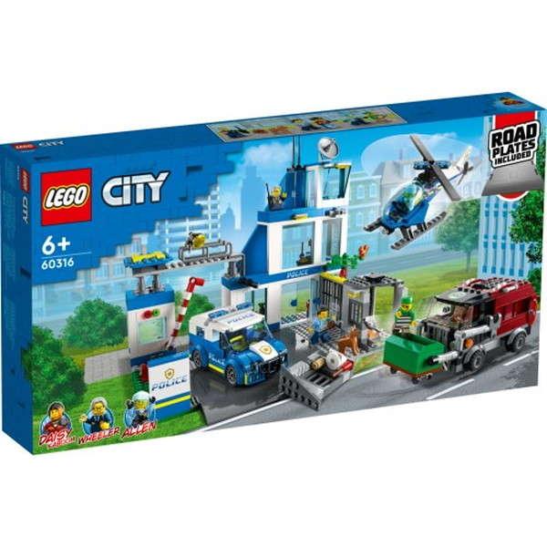 他サイト： LEGO レゴ シティ ポリスステーション 60316 おもちゃ -取り寄せ- 0389-5702017161914-ds 5702017161914-dsの商品画像