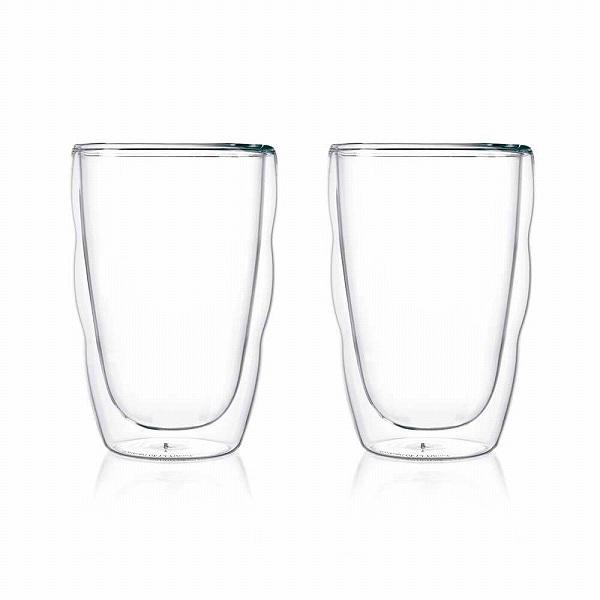 BODUM(ボダム):ピラトゥス ダブルウォールグラス 0.35L (2個セット) 699965161286 テーブルウェア 食器