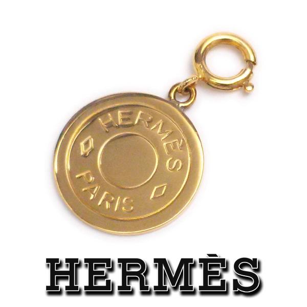 極美品　HERMES エルメス　セリエ　ペンダントトップ　ゴールド 美品 HERMES セリエ ペンダントトップ - メルカリ