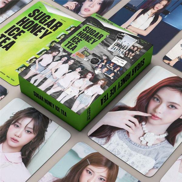 BABYMONSTERグッズ フォト カード 55枚 セット トレカ SUGAR HONEY ICE TEA 写真 全員 フォトカード K-POP 韓国 アイドル ベイビーモンスター 応援 LOMOカード
