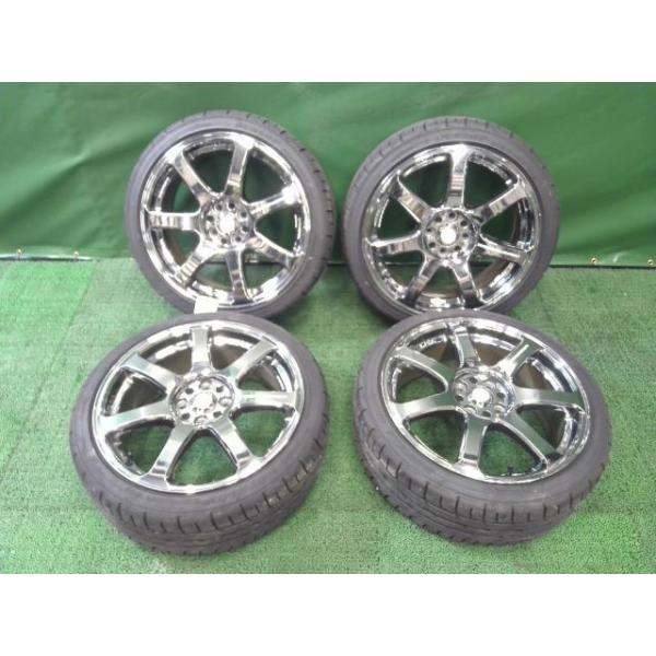 エモーション メッキ 17 WORK ワーク サマー 4ホン 205/40R17 17×7J 7