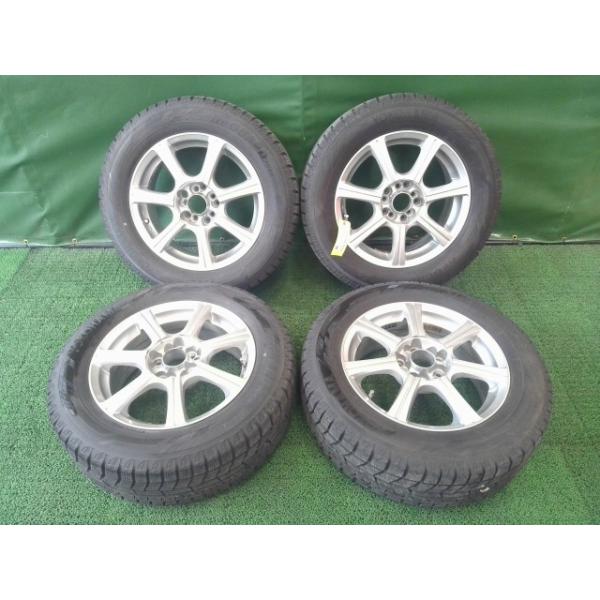 【スタッドレスタイヤセット】210クラウン純正16インチ 215/60R16 スタッドレス クラウン 210 ウィンター 215/60R16 4本 21年製 16×6.5J