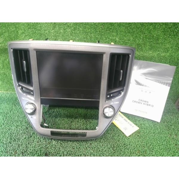 トヨタ クラウン GRS210 純正ナビ モニター 86111-30B70 クラウン DAA-AWS210 マルチモニター 062 462200-3594 86111-30B70