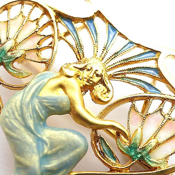 第一ネット の 中古a 美品 Masriera マリエラ ブローチ ペンダントトップ 2way K18yg パール 真珠 ダイヤモンド 箱 ケース ms 東発 レビューで送料無料 の